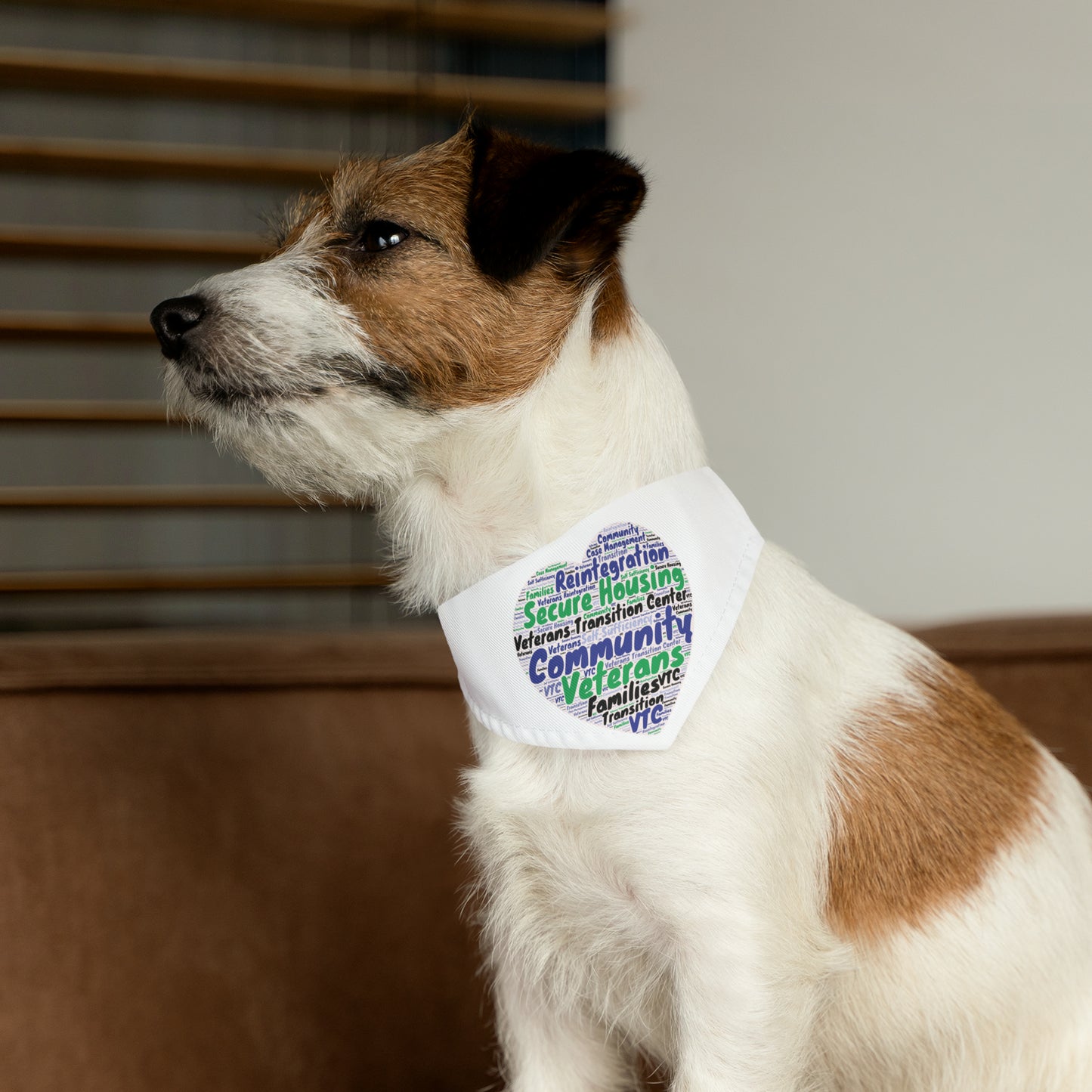 Heart of VTC Pet Bandana