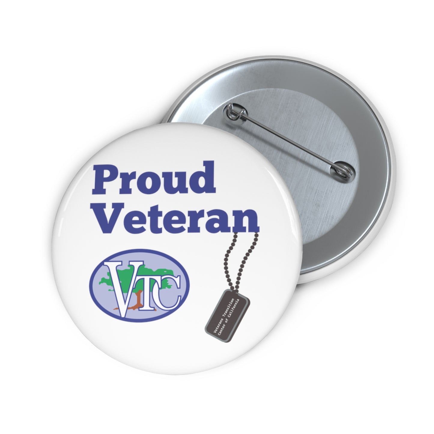 Proud Veteran Pin