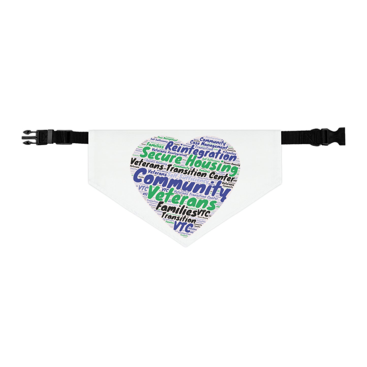 Heart of VTC Pet Bandana