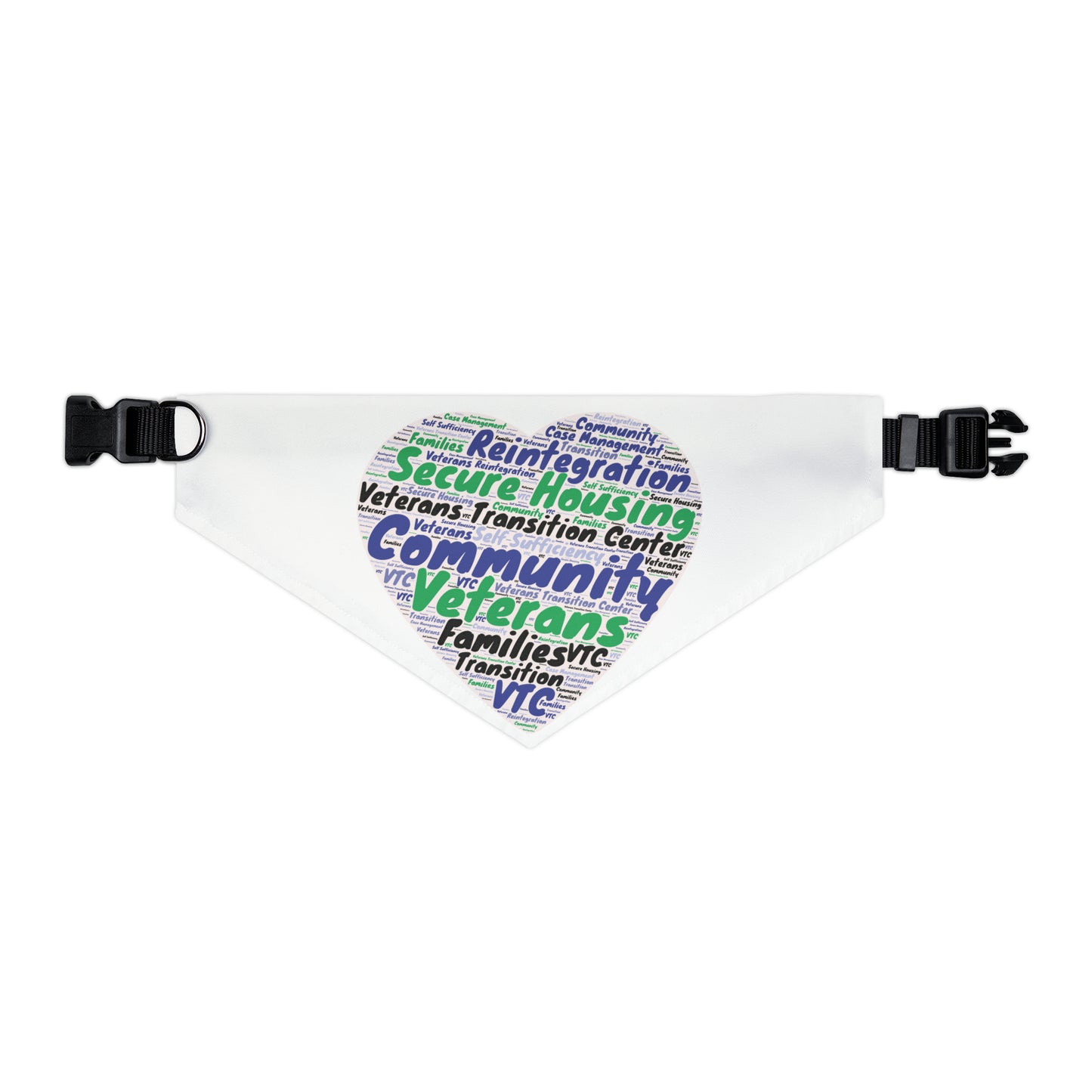 Heart of VTC Pet Bandana