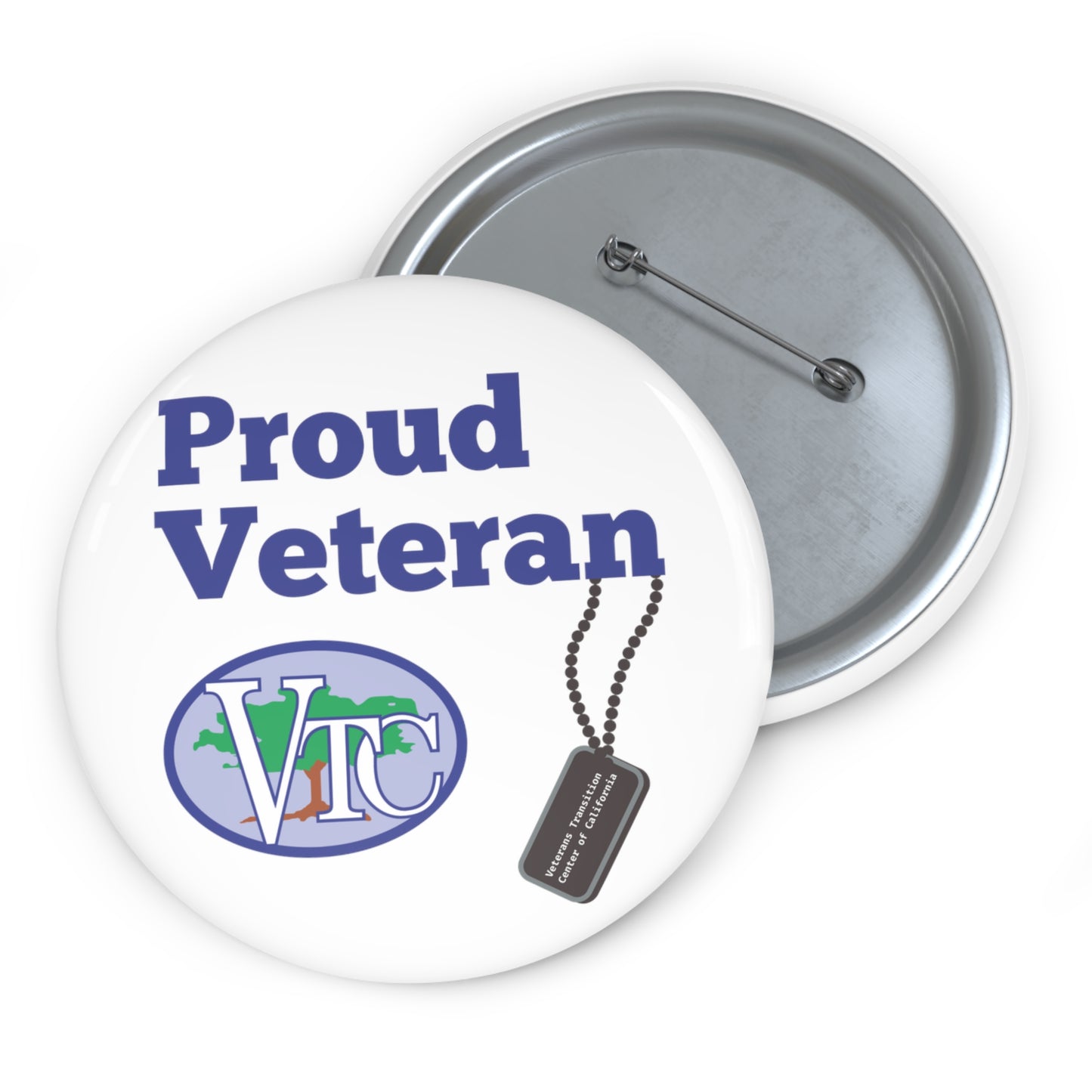 Proud Veteran Pin