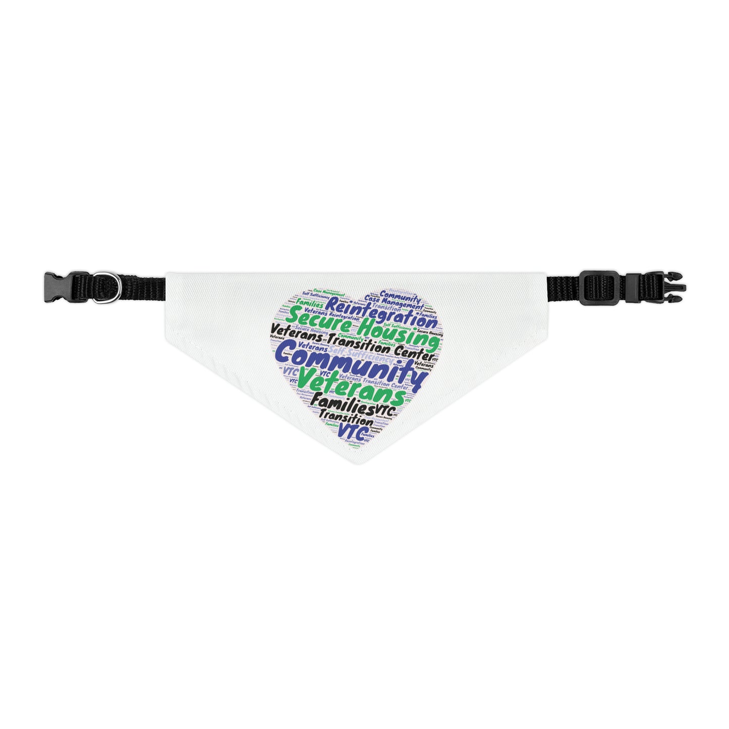 Heart of VTC Pet Bandana