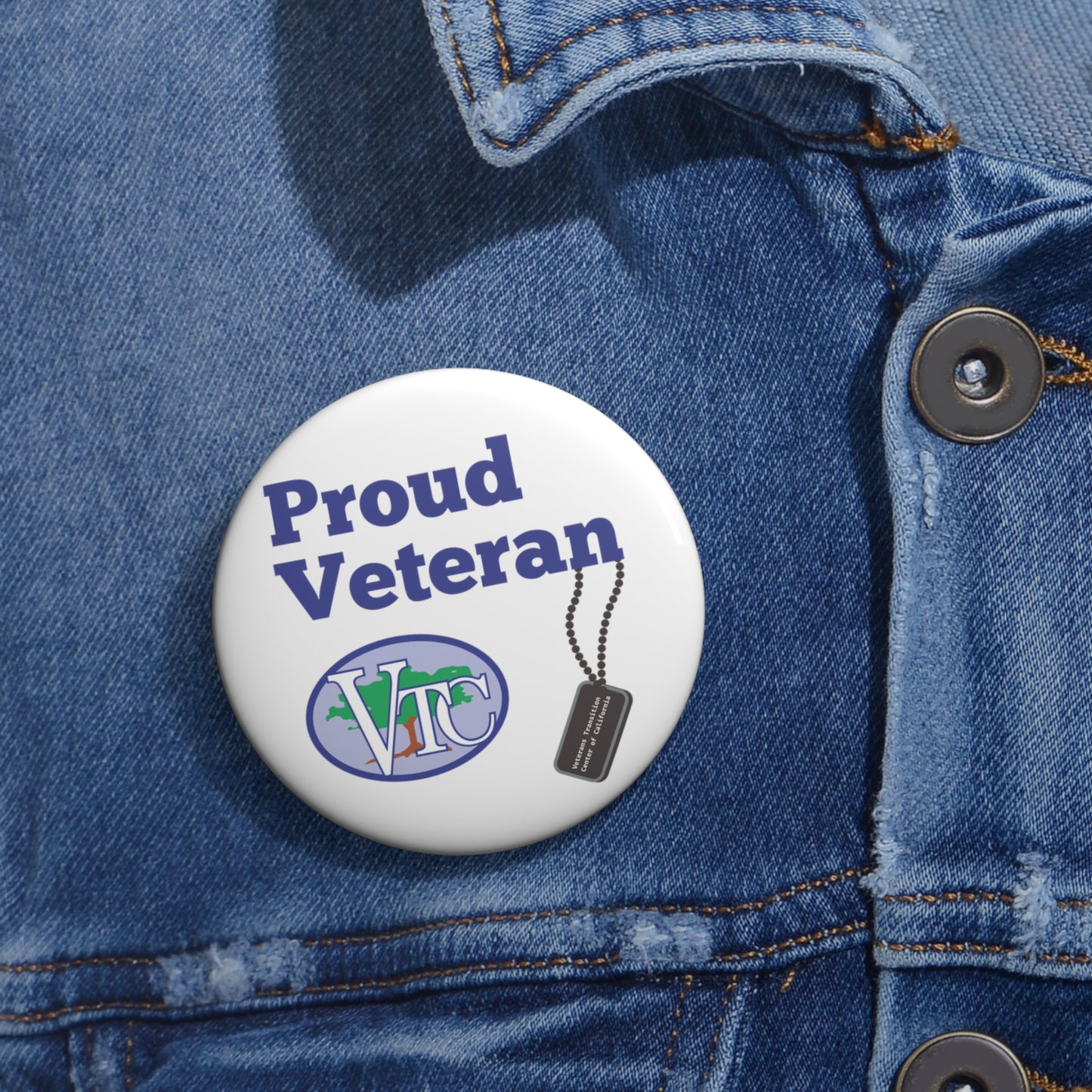 Proud Veteran Pin