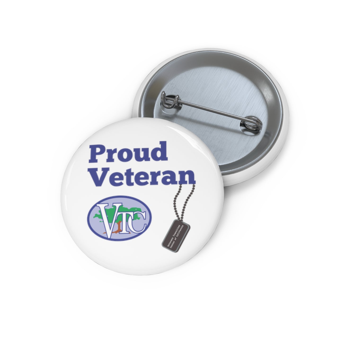 Proud Veteran Pin