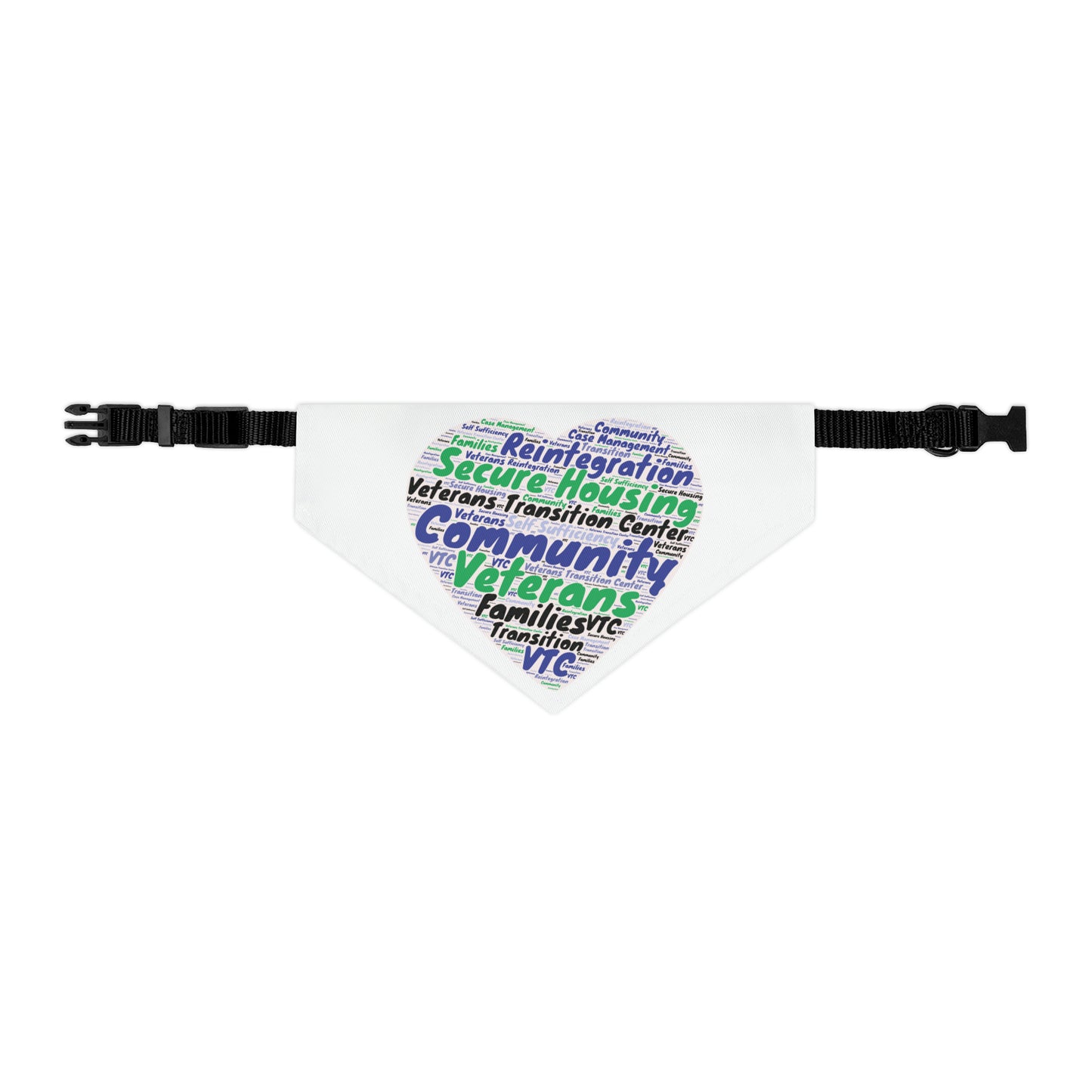 Heart of VTC Pet Bandana